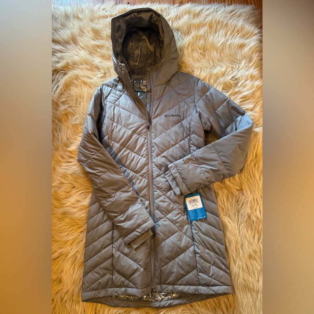 Columbia Quilted Jacket in Gray